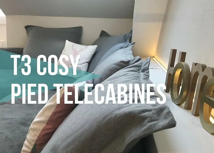 アパート Au Pied Du Telecabine, T3 50m2 Pour 8 Personnes. *
